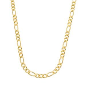 Corrente Dourada Masculina Elo 3 por 1